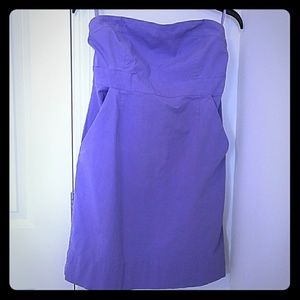 Final Sale! Strapless dress with pockets!